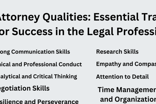 Attorney Qualities Essential Traits for Success in the Legal Profession