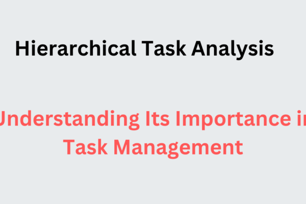 Hierarchical Task Analysis Understanding Its Importance in Task Management